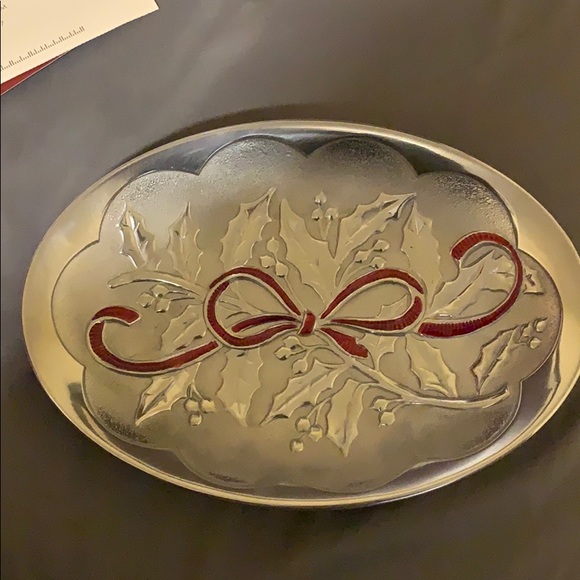 Lenox holiday plate - Picture 1 of 4